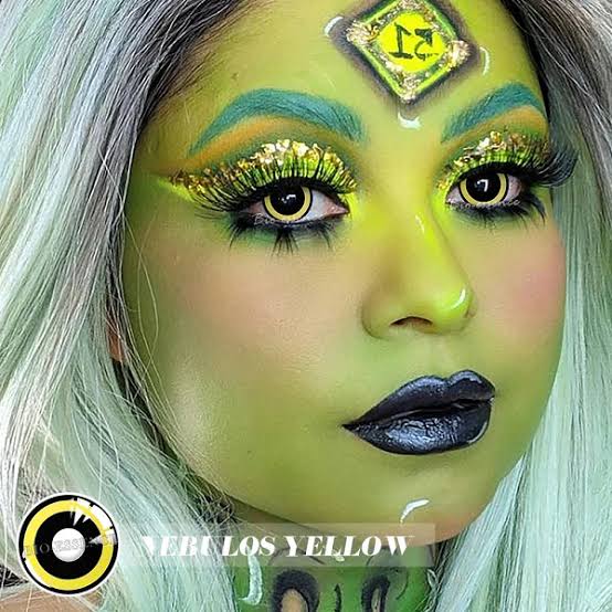 Cosplay Halloween Nebula Yellow
