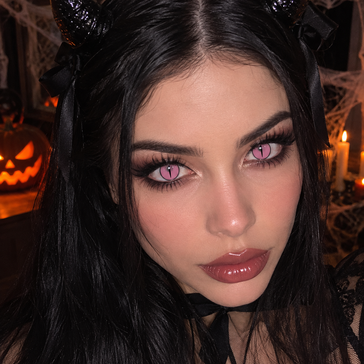 Cosplay Halloween Nesuko Pink